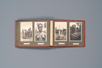 Casimir Zagourski (1883-1944): Album with 90 black and white photographs from the series 'L'Afrique qui dispara&icirc;t', 1st half 20th C.