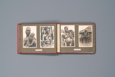 Casimir Zagourski (1883-1944): Album with 90 black and white photographs from the series 'L'Afrique qui dispara&icirc;t', 1st half 20th C.