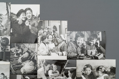 21 Chinese zwart-witfoto's uit de Culturele Revolutie van het Hsinhua agentschap