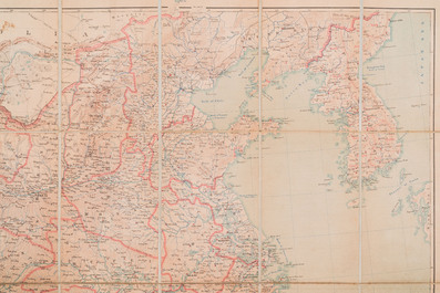 Emil Bretschneider (1833 &ndash; 1901): Map of China and the surrounding regions, second edition, Edward Stanford Ltd., London, 1900