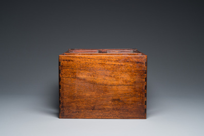 Petit cabinet en bois de huali, Chine, Qing