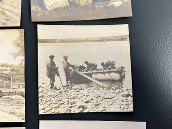 40 vierkante foto's gemaakt tijdens de eerste Belgische expeditie in Tibet, ca. 1908