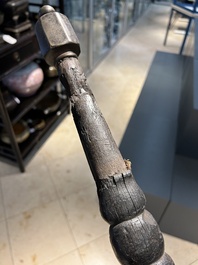 Een groot tweehands 'Flamberge' zwaard, Duitsland, 2e helft 16e eeuw