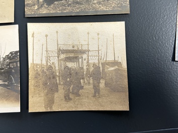 40 vierkante foto's gemaakt tijdens de eerste Belgische expeditie in Tibet, ca. 1908