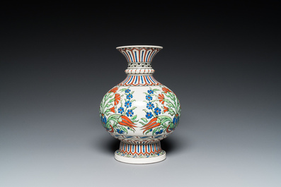 Een vaas in Iznik-stijl, Samson, Frankrijk, 19e eeuw