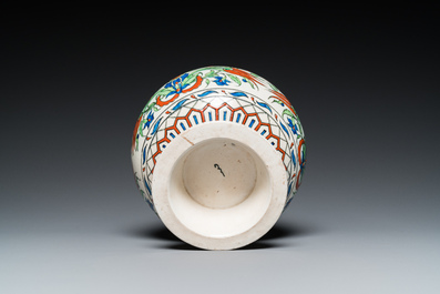 Een vaas in Iznik-stijl, Samson, Frankrijk, 19e eeuw