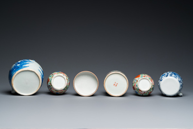 Een uitgebreide collectie divers Chinees porselein, 19/20e eeuw