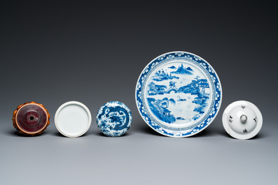 Collection vari&eacute;e en porcelaine de Chine, 19/20&egrave;me