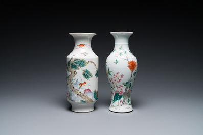 A varied collection of Chinese porcelain, 19/20th C.