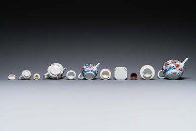 Collection vari&eacute;e en porcelaine de Chine, Kangxi/Qianlong