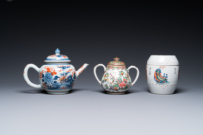 Collection vari&eacute;e en porcelaine de Chine et de Japon, Qianlong et post&eacute;rieur