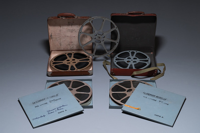 The archive of the movie 'The Great Wall' consisting of film reels, photos,  a poster and documentation, dated 1957 - Rob Michiels Auctions