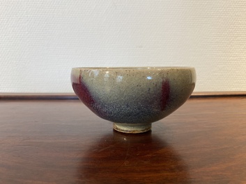 A Chinese junyao purple-splashed bowl, Ming or later