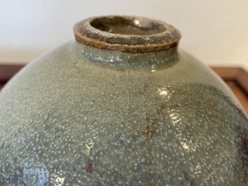 A Chinese junyao purple-splashed bowl, Ming or later