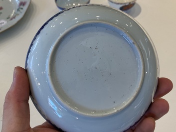 A varied collection of Chinese export porcelain, Qianlong