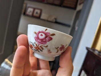 Collection vari&eacute;e en porcelaine de Chine en bleu et blanc et famille rose, 18/19&egrave;me