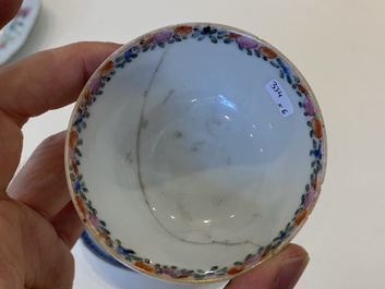 A varied collection of Chinese export porcelain, Qianlong