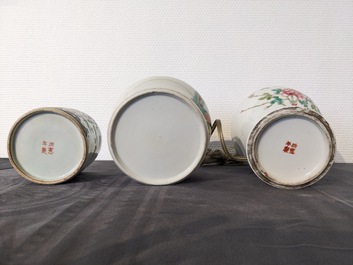 An extensive collection of varied Chinese porcelain wares, 19/20th C.