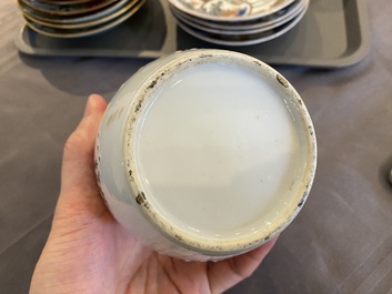 A varied collection of Chinese and Japanese porcelain, Qianlong and later