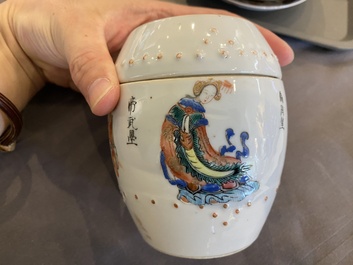 A varied collection of Chinese and Japanese porcelain, Qianlong and later