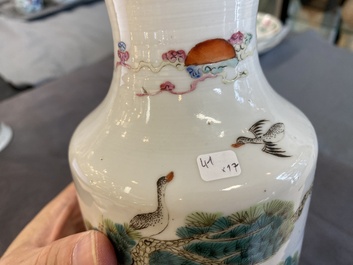 Een diverse collectie Chinees porselein, 19/20e eeuw