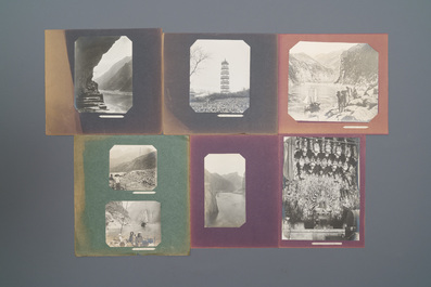 Victor Segalen (1878-1919): Album de photos prises en Chine pendant sa p&eacute;riode au bord de la canonni&egrave;re Doudart de Lagr&eacute;e, 1909-1910