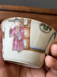 Ensemble de dix bols gigognes en porcelaine de Chine famille rose, marque et &eacute;poque de Daoguang