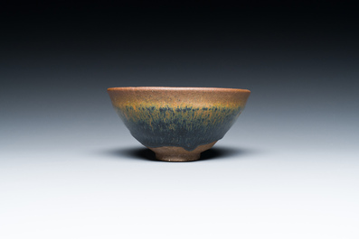 A Chinese Jian 'hare fur' tea bowl, Song
