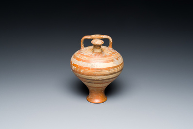 A Mycenaean terracotta stirrup jar, Cyprus, 14th/13th C. b.C.