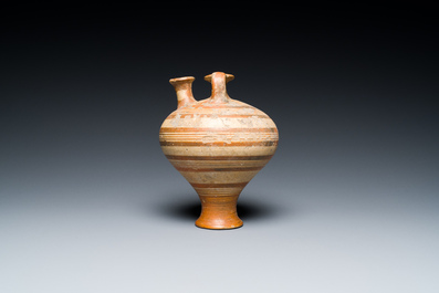 A Mycenaean terracotta stirrup jar, Cyprus, 14th/13th C. b.C.