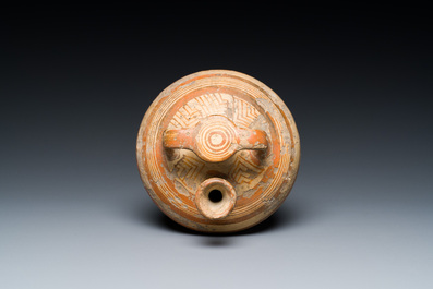 A Mycenaean terracotta stirrup jar, Cyprus, 14th/13th C. b.C.