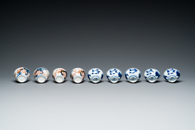 A varied collection of Japanese Imari and Arita porcelain, Edo/Meiji, 18/19th C.