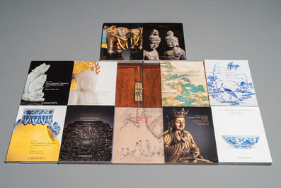 An impressive collection of 246 auction catalogues from Christie's on Chinese arts, 2010 and later