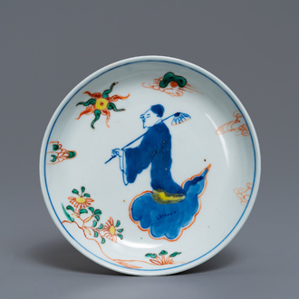Une coupe en porcelaine de Chine wucai ko-sometsuke pour le marché japonais, époque Transition