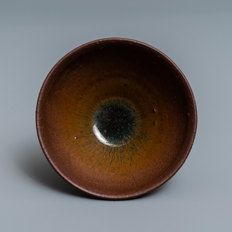 A Chinese Jian 'hare's fur' tea bowl, Song