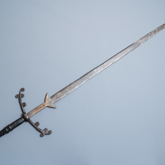 Une grande épée à deux mains de type 'Landsknecht', Allemagne, 16ème