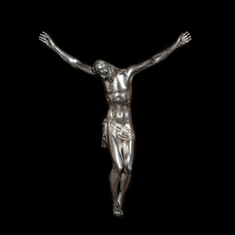 Une statue de Christ en argent d'après le 'Cristo Morto' de Giambologna, Italie, Florence, 17ème