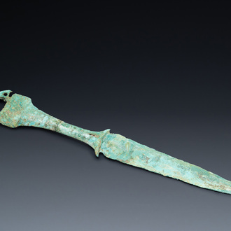 Une dague en bronze, Vietnam, Dong Song, ca. 5ème/1er av. J.-C.