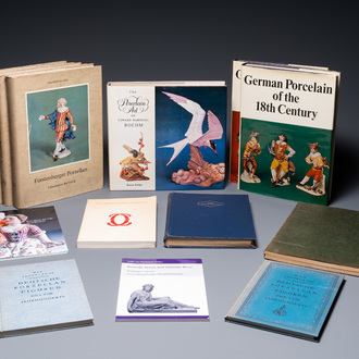 13 boeken over Duits porselein