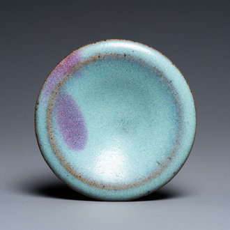 A Chinese junyao purple-splashed dish, Jin or Yuan