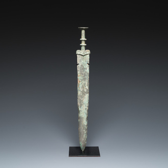 Epée en bronze, Chine, Période des Royaumes Combattants, 5/4ème av. J.-C.