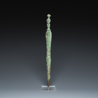 Epée en bronze à inscriptions, Chine, Période des Royaumes Combattants ou Han, ca. 3ème av. J.-C.