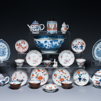 Collection variée en porcelaine de Chine, Kangxi/Qianlong