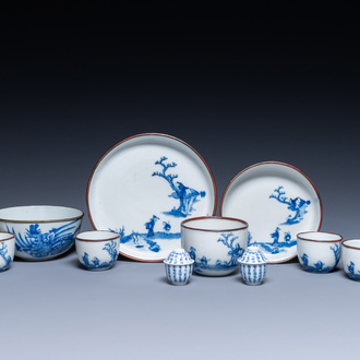 Une collection en porcelaine de Chine 'Bleu de Hue' pour le Vietnam, 19ème