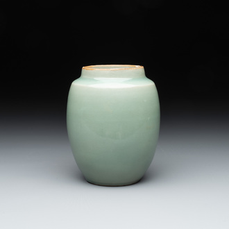 A Chinese Longquan celadon jar, Song