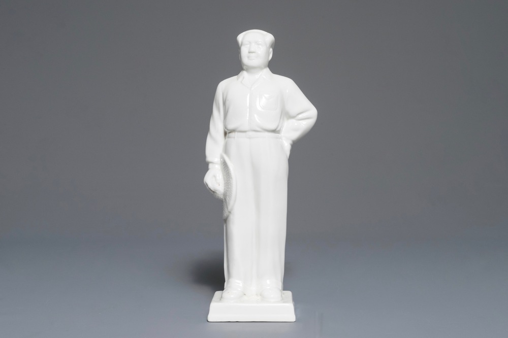 Une figure de Mao Zedong avec son chapeau, Chine, 2&egrave;me moiti&eacute; du 20&egrave;me