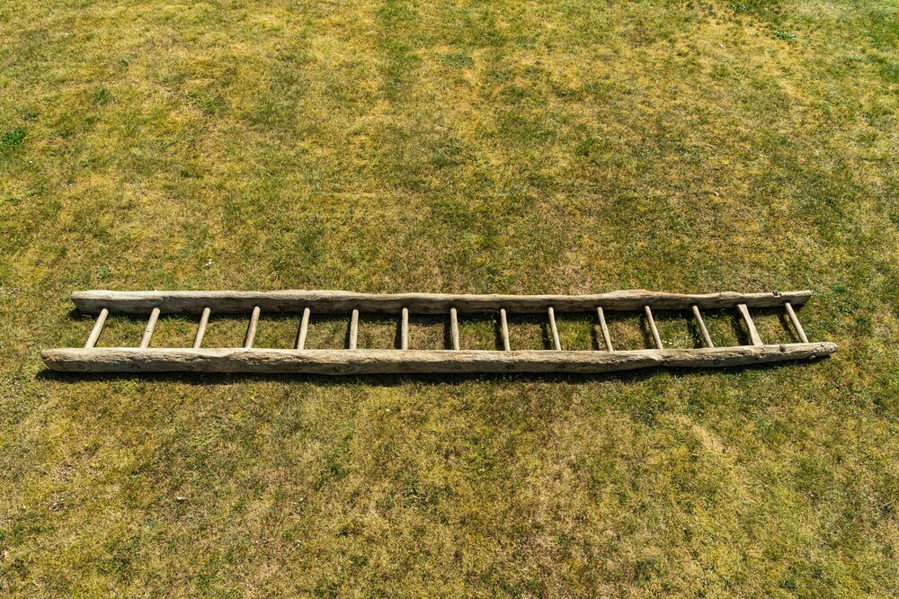 A South Welsh wooden bell ladder, 16th C.