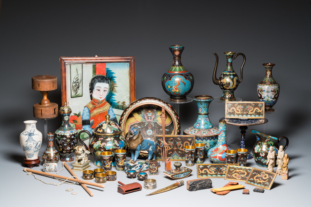 De collectie Chinese kunstvoorwerpen van Fran&ccedil;ois Nuyens, Belgisch ingenieur in Tianjin, China, van 1905 tot 1908